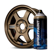 Bronze Star Metallic Rays Alloy Wheel Paint Automotive Spray Volk TE37 & Racing