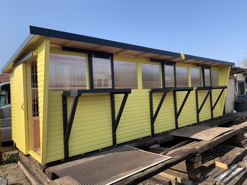 Pigeon loft 18ft 8ft duty - 8ft, h-duty