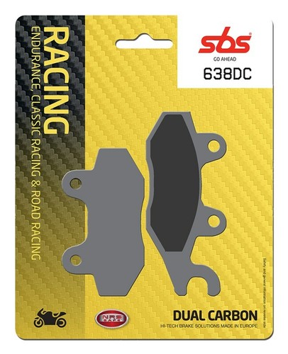 Sbs 638dc racing brake pads - sbs,