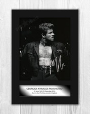 George Michael A4 reproduction