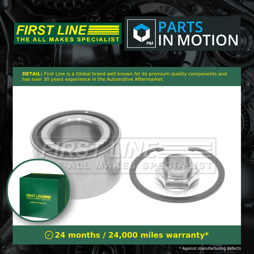 Wheel bearing kit fits honda - bearing,