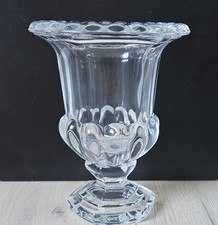 Large Pressed Clear Glass