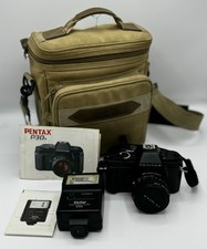 Pentax P30n 35mm SLR Film Camera w/ 50mm Lens UNTESTED