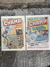 Champ Comics X 2 1984 Vintage, Football