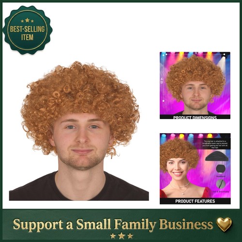 Stunning ginger afro - afro, wig
