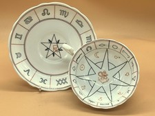 Antique Aynsley The 'Nelros' Cup of Fortune tea cup & saucer duo. Rd. 442928.