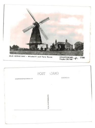 Postcard old herne - postcard, bay