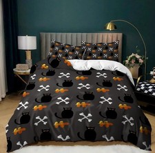 08.Bat Spider Pumpkin Bedding