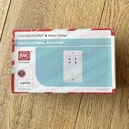 Dual voltage shaver socket - dual,