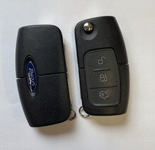 GENUINE FORD 3 BUTTON REMOTE FLIP KEY FOB FIESTA FOCUS ETC TESTED 3M5T 15K601 AC