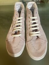 Vans Hi Top Trainers Size 4 Great Look In Baby Pink Clean And Tidy Throughout 