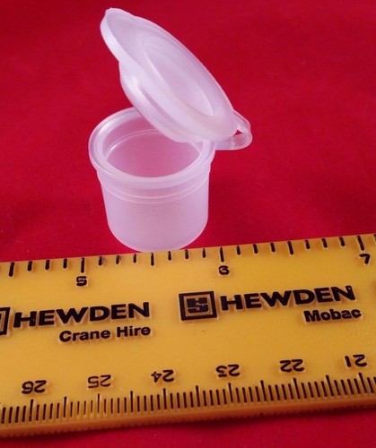 5ml small strong plastic - 3.5ml,
