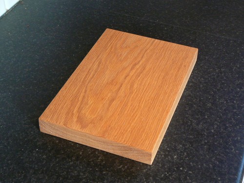 Solid oak model display plinth - solid,