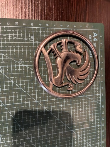 Vauxhall tailgate logo badge - logo,