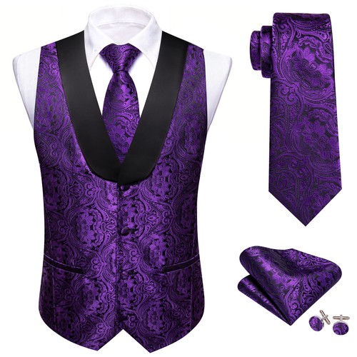 Mens waistcoat paisley floral - mens,