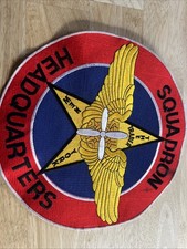 United States Large Air Force Squadron Headquarters Patch.