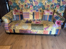 2 x Large Three Seater Sofas