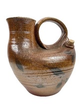 Argyll Pottery Vintage Pitcher Jug Earthenware Scotland Brown Stoneware Pottery