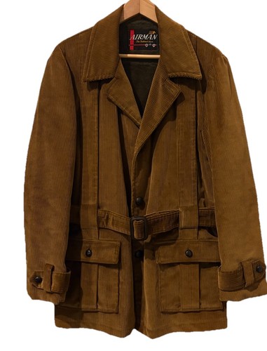 Airman corduroy norfolk coat - airman,