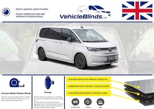 Thermal blinds for volkswagen - thermal,