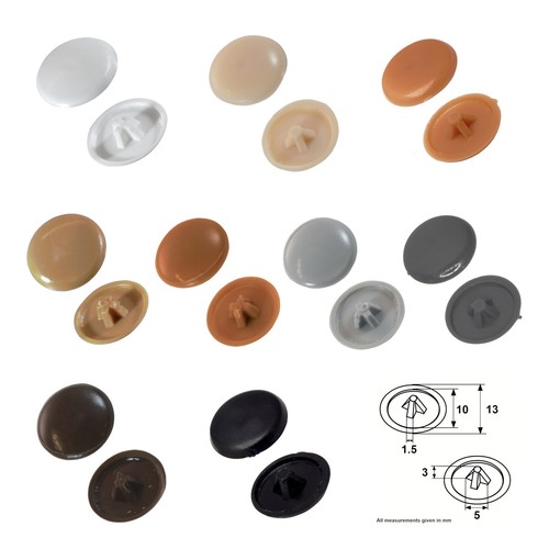 Plastic pozi push - pozi, push/press