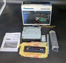 CQ-RG133W Panasonic Cassette Player Car Dash Radio Black Open Box - READ!