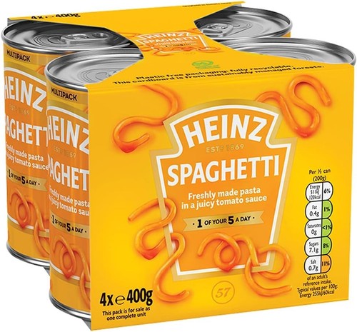Heinz spaghetti tomato - heinz, in