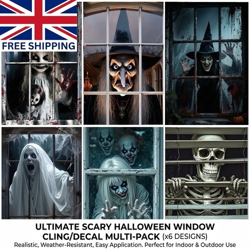 Halloween 2026 scary window - scary,