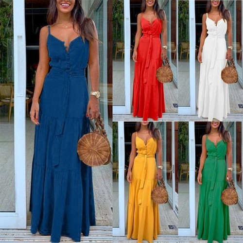 Beach party sleeveless long - beach,