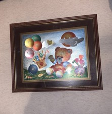 Vtg Dufex Teddy Bear Balloon