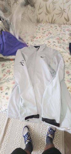 Nike roger federer grey jacket - roger,