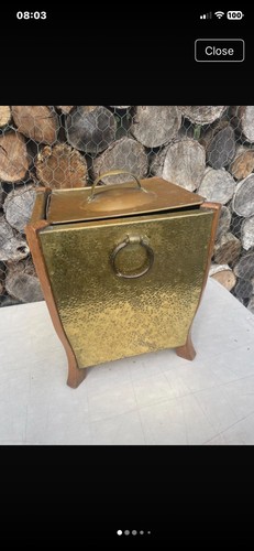 Arts crafts copper fireside - crafts,