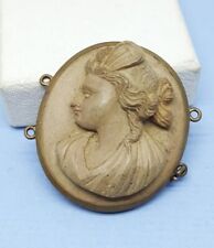 Vintage Antique Lava Cameo