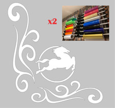 IVECO truck cab window decals