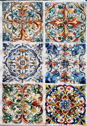 Paper for decoupage and - decoupage,