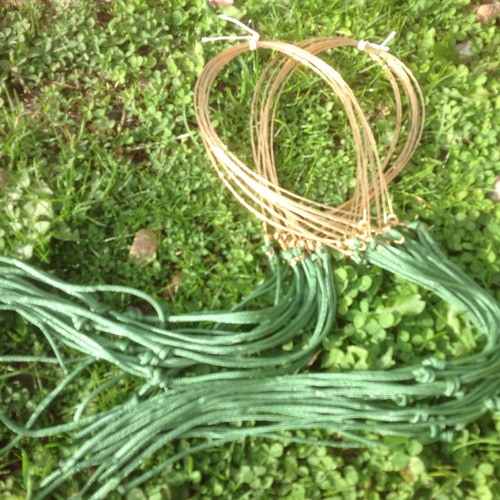 New brass rabbit wires with - 20,