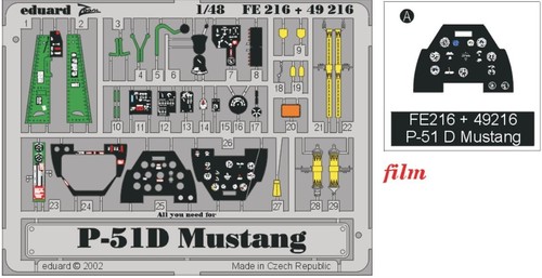 Eduard zoom 51d - eduard, 1/48