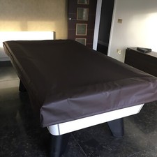6ft Pool Table Cover Billiards  BLACK Professional Heavy Duty Material,  UK Made