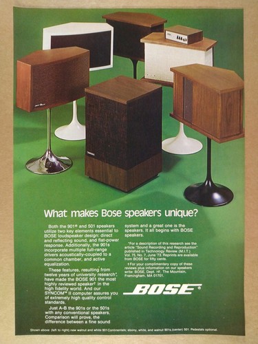 1974 bose 901 501 - 1974,