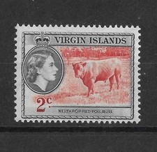 BRITISH VIRGIN ILDS, QE11, 2c