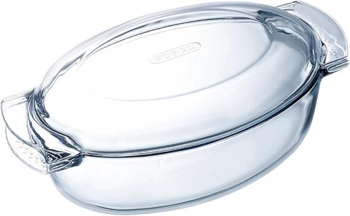 Pyrex large glass oval - pyrex,
