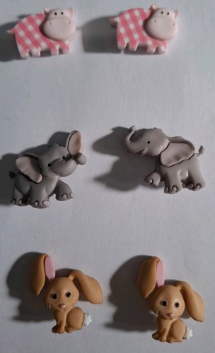 Animal shank buttons - animal, arts