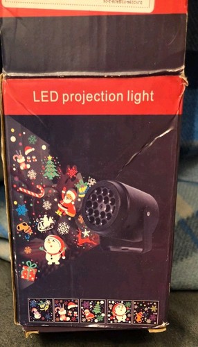 Led christmas projector light - led,