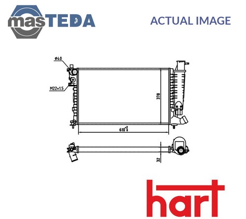 608 322 engine cooling - 322,