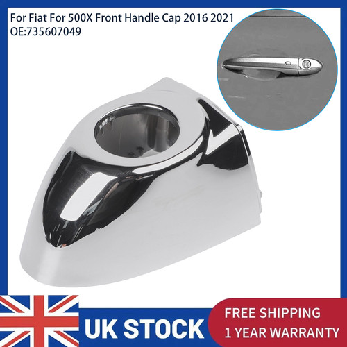 Chrome front outer - door, handle