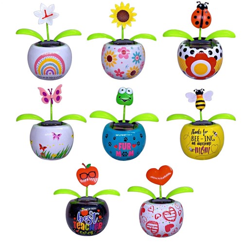Solar dancing flowers cute - solar,