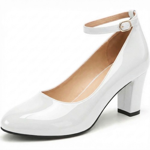 Womens ladies block heel ankle - ladies,