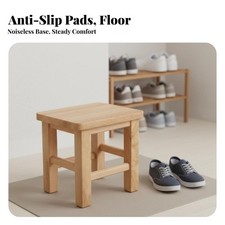 Small Round Wooden Stool