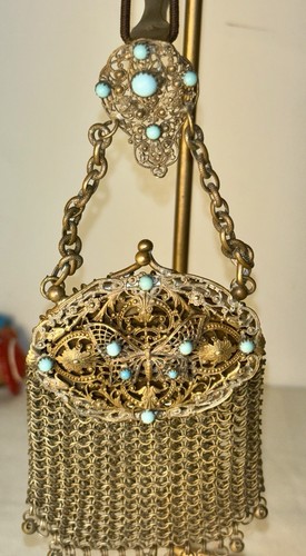 Antique 800 silver vermeil - antique,