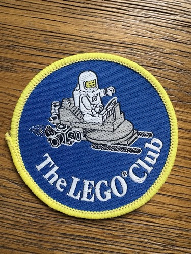 Lego club woven badge - club,